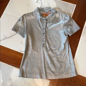 Tory Burch Silver top S
